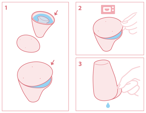 Copa menstrual Ayla con esterilizador – Motherna