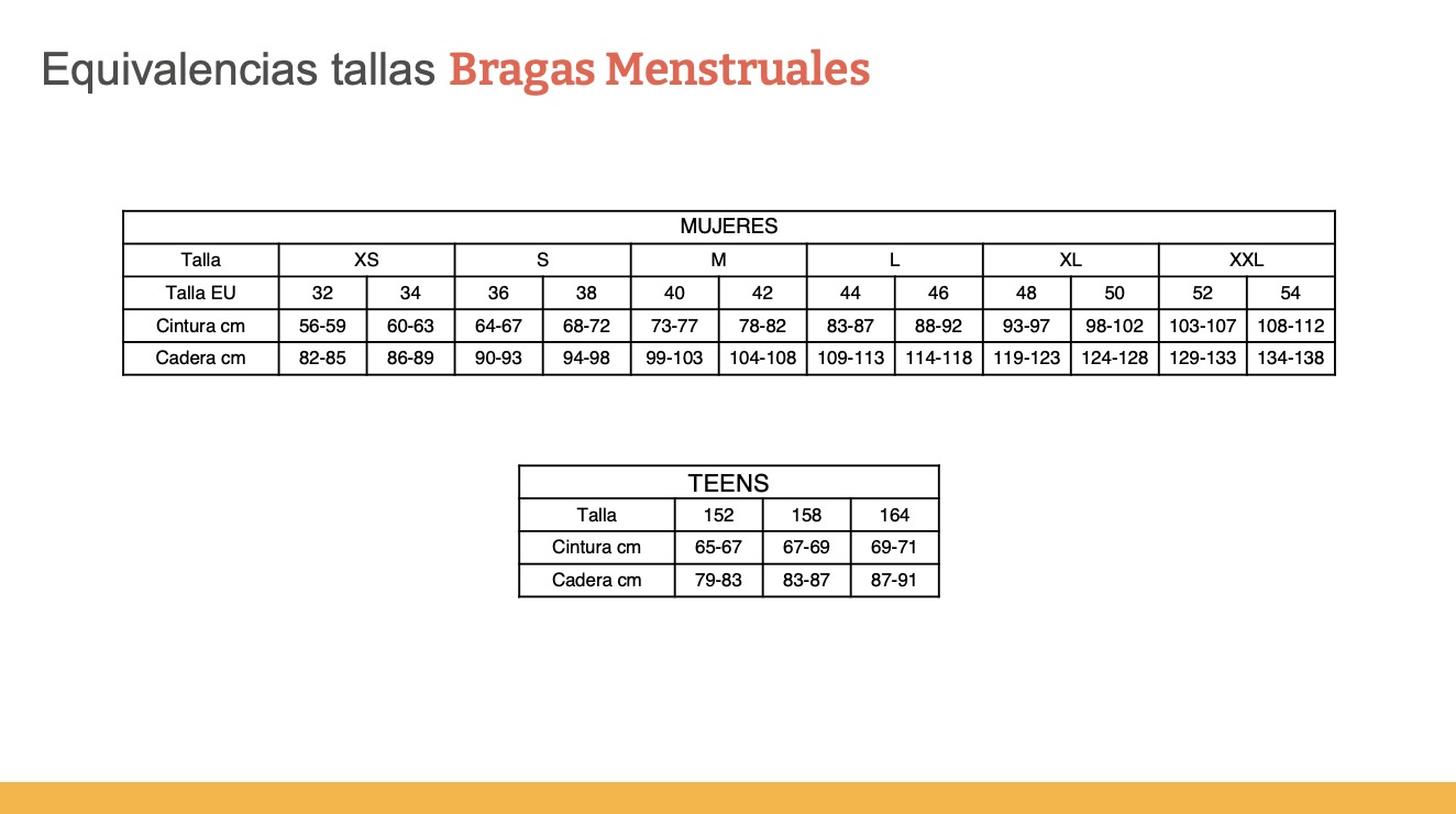 Braga mujer menstrual Sofía by SPI 09083
